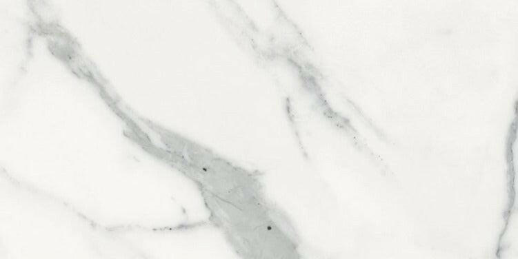 24 X 48 Origines Blanc Glossy Marble Look Porcelain Tile-PORCELAIN-Large Format-American Tile Depot