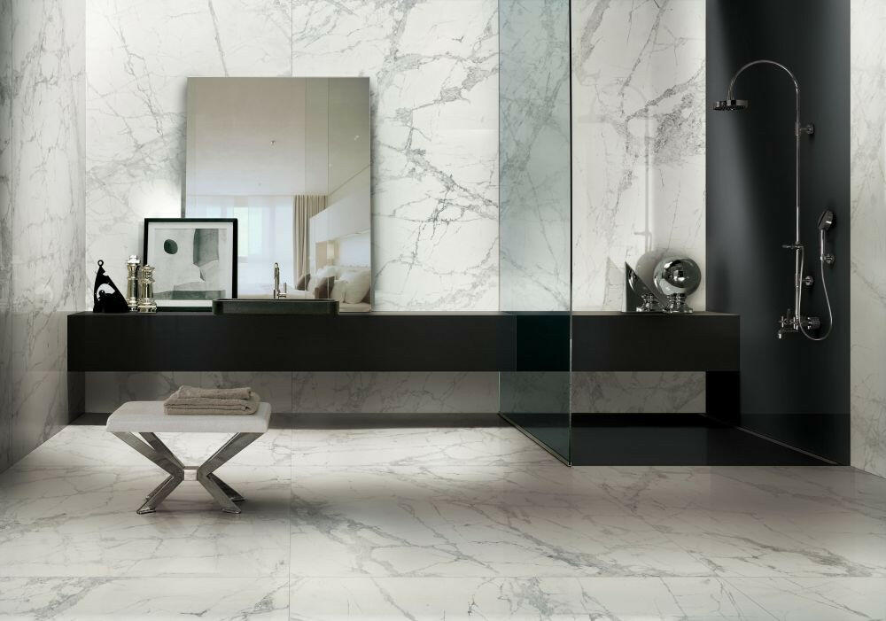 24 X 48 Prexious Mountain Treasure Matte Marble Look Porcelain Tile-PORCELAIN-Large Format-American Tile Depot