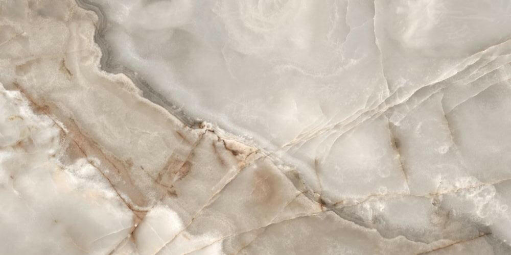 24 X 48 Reves Noisette Glossy Onyx Look Porcelain Tile-PORCELAIN-Large Format-American Tile Depot