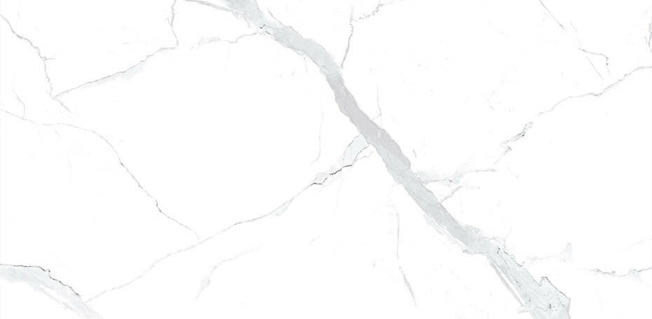 24 X 48 Statuario Polished Marble Look Porcelain Tile-Porcelain Tile Large Formate-American Tile Depot