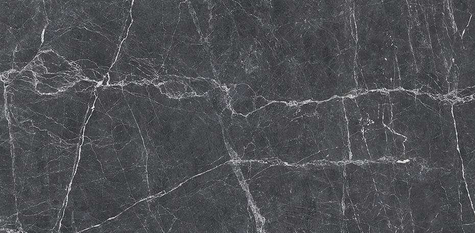 24 X 48 Terre Black Sugar Effect Marble Look Porcelain Tile-Porcelain Tile Large Formate-American Tile Depot