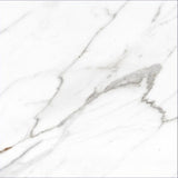 24 X 24 AGL Carrara Marble Look Polished Porcelain Tile