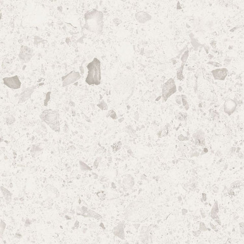 24 X 24 Orobica Bianca Matte Terrazzo Look Porcelain Tile