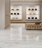 24 X 48 Akoya Ivory Polished Onyx Look Porcelain Tile