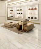 24 X 48 Akoya Ivory Polished Onyx Look Porcelain Tile