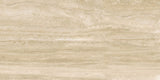 24 X 48 Appia Vein Cut Beige Polished Travertine Look Porcelain Tile