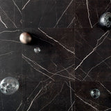 24 X 24 Black Marquina Marble Polished Tile