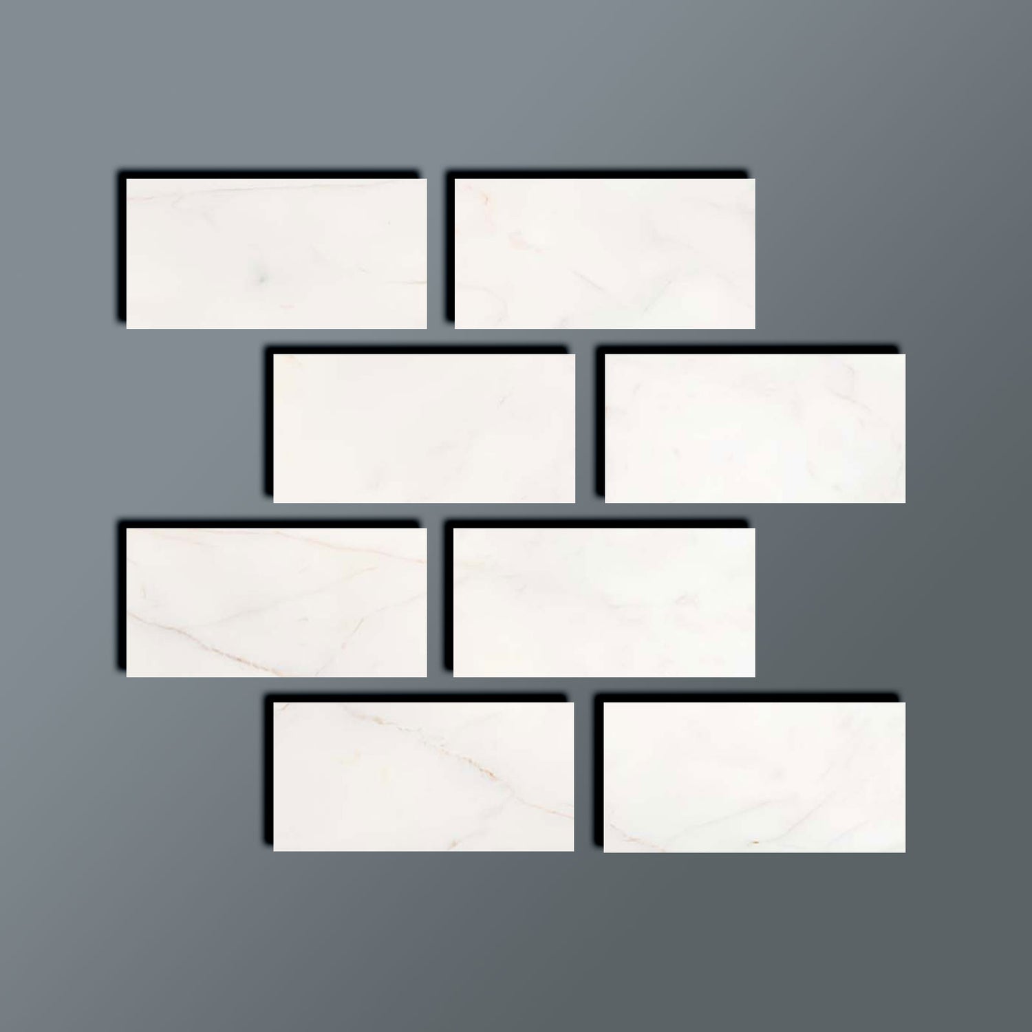 4 X 8 White Pearl (Turkish Botticino) Marble Honed Field Tile