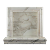 Calacatta Gold Marble Hand-Made Custom Shampoo Niche / Shelf - SMALL - Polished