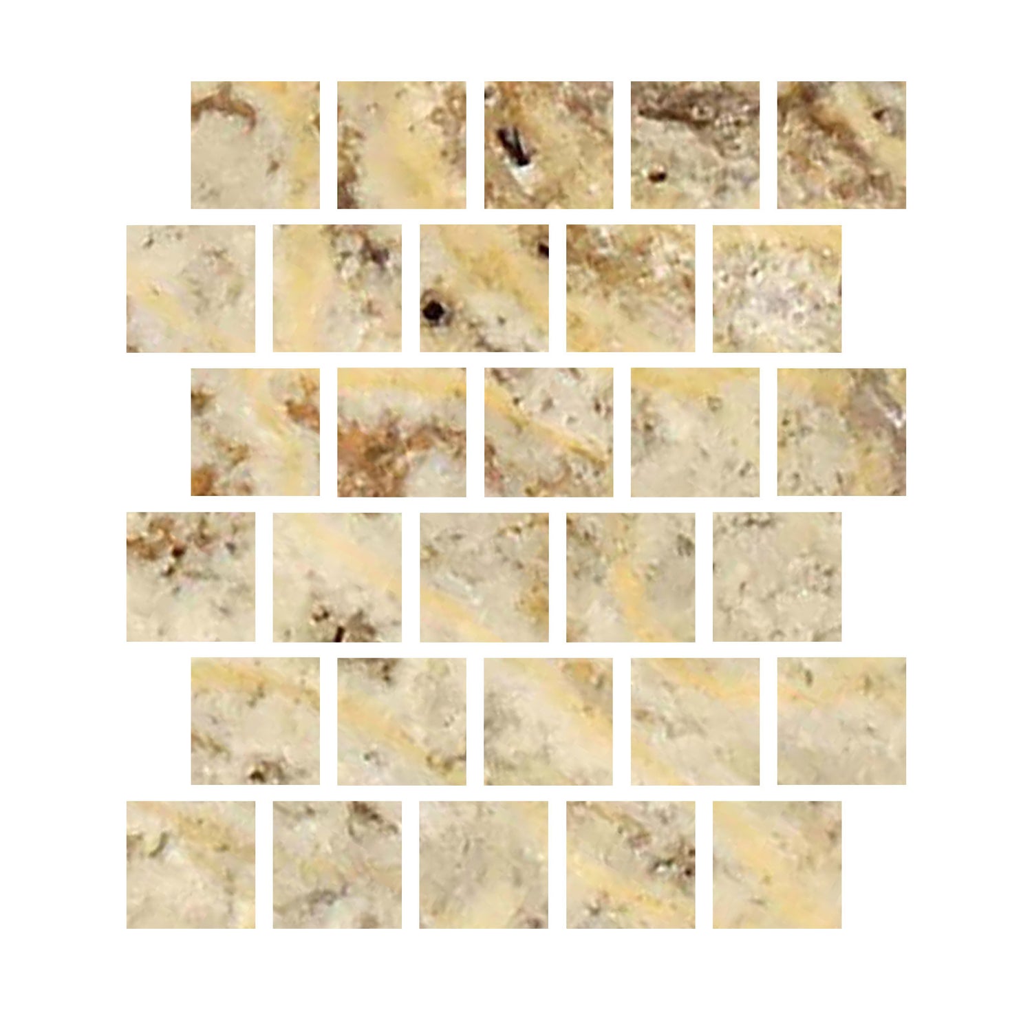 3 X 3 Scabos Travertine Cross Cut Filled & Polished Field Tile