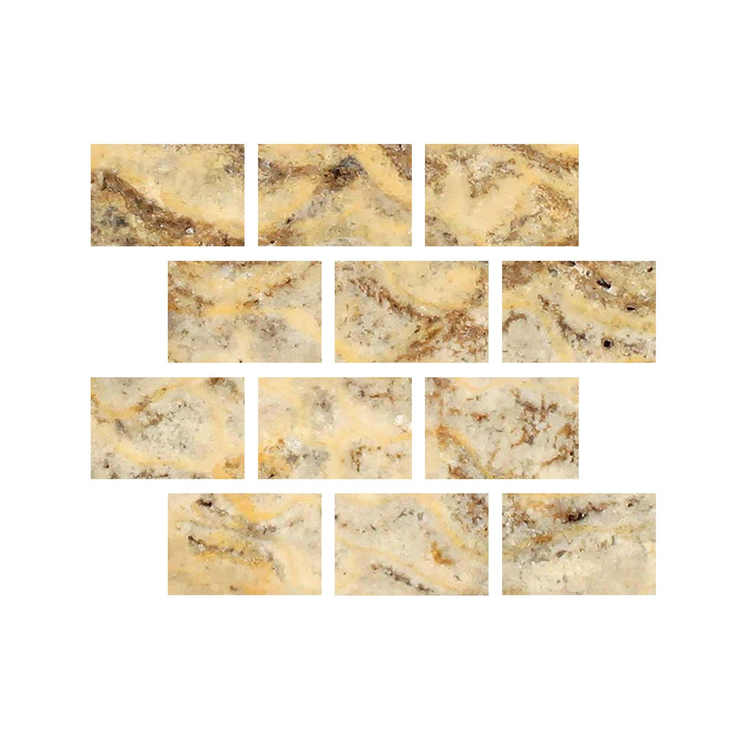 4 X 6 Scabos Travertine Cross Cut Filled & Polished Field Tile