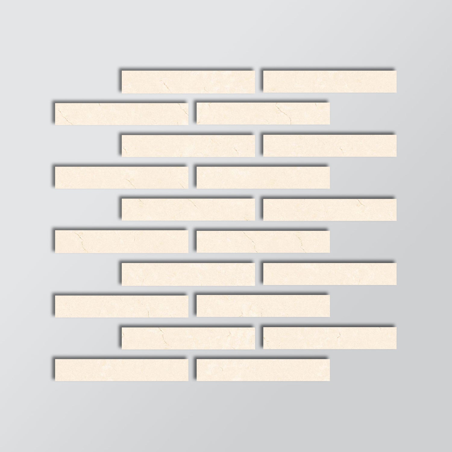 2 X 12 Crema Marfil Marble Honed Field Tile