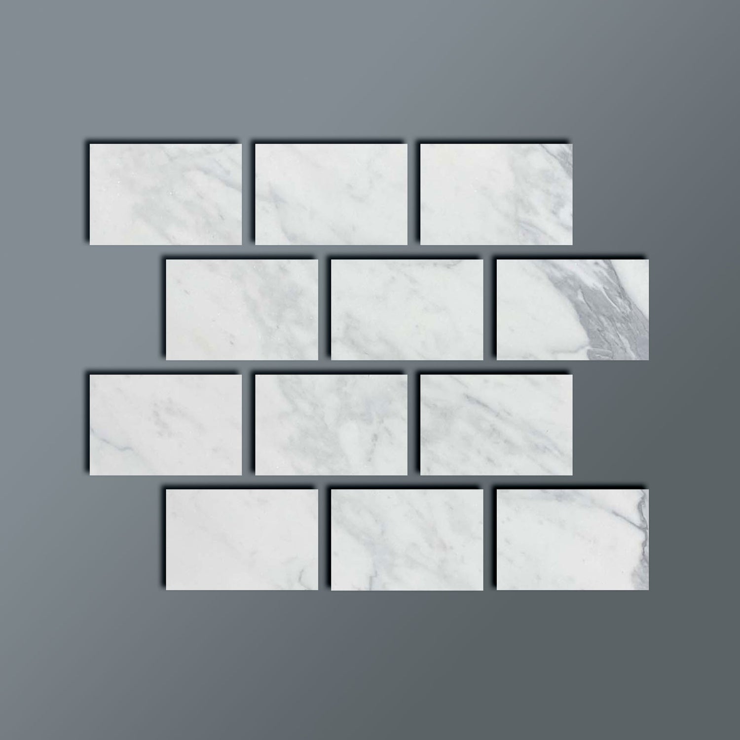 4 X 6 Italian Statuary White Marble Polished Tile