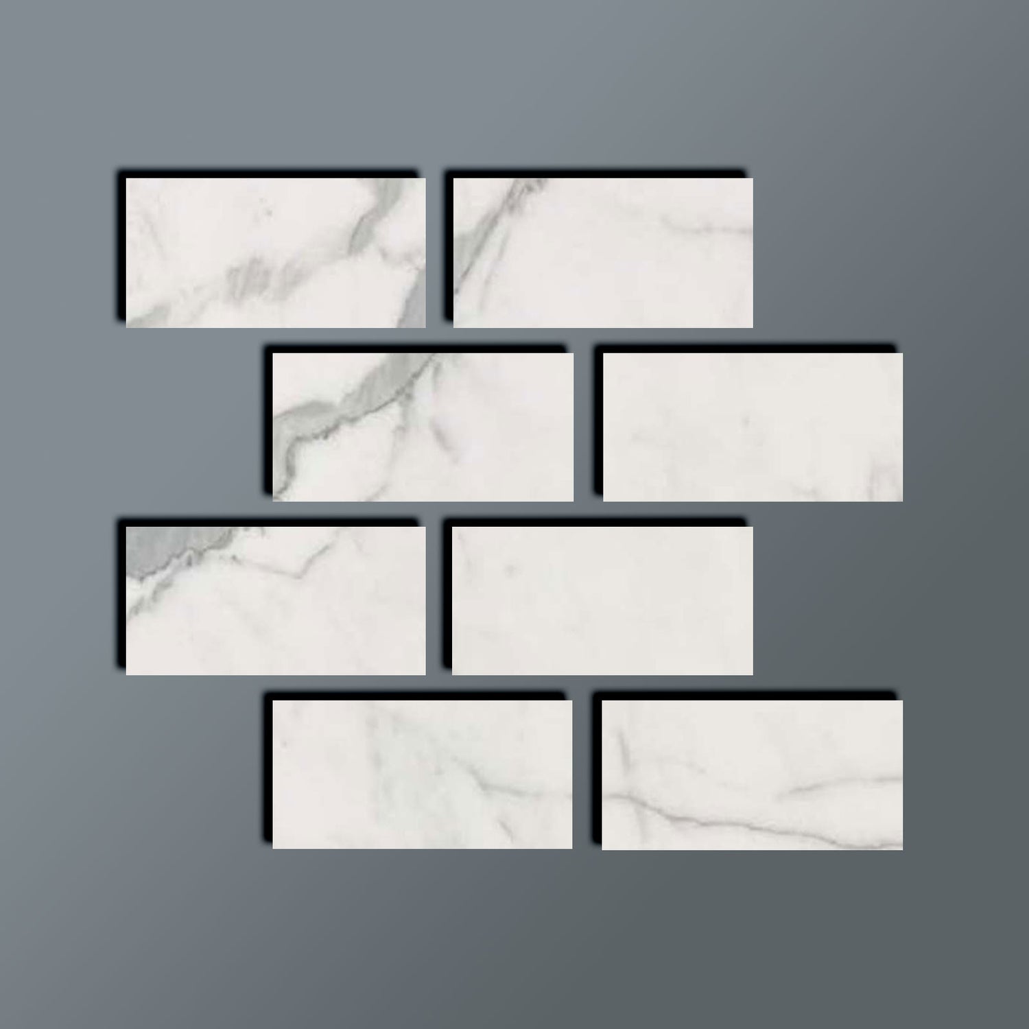 4 X 8 Italian Statuary White Marble Honed Tile