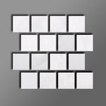 3 X 3 Afyon White Marble Polished Tile-Marble Tile-American Tile Depot