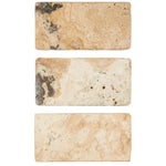 3 X 6 Antico Onyx Travertine Tumbled Subway Brick Field Tile-Travertine Tile-American Tile Depot