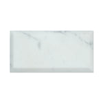 3 X 6 Calacatta Gold Marble Honed & Deep-Beveled Field Tile-Marble Tile-American Tile Depot