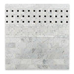 3 X 6 Carrara White Marble Polished Subway Brick Field Tile-Marble Tile-American Tile Depot