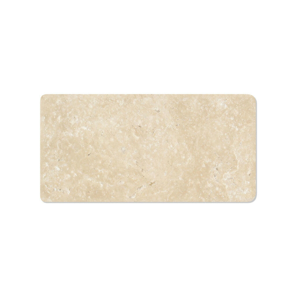 3 X 6 Durango Cream Travertine Tumbled Subway Brick Field Tile-Travertine Tile-American Tile Depot