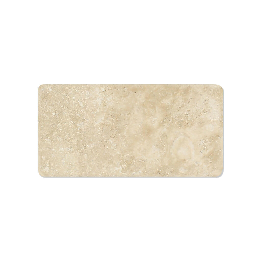 3 X 6 Durango Cream Travertine Tumbled Subway Brick Field Tile-Travertine Tile-American Tile Depot