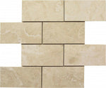 3 X 6 Ivory Travertine Filled & Honed Subway Brick Field Tile-Travertine Tile-American Tile Depot