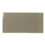 3 X 6 Taupe Glass Subway Tile - Rainbow Series-Glass Tile-American Tile Depot