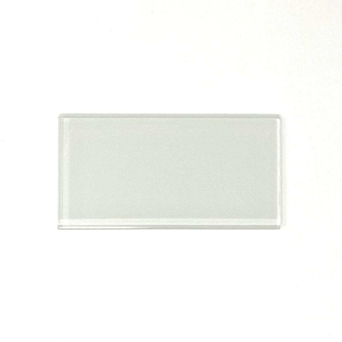 3 X 6 White Glass Subway Tile - Rainbow Series-Glass Tile-American Tile Depot