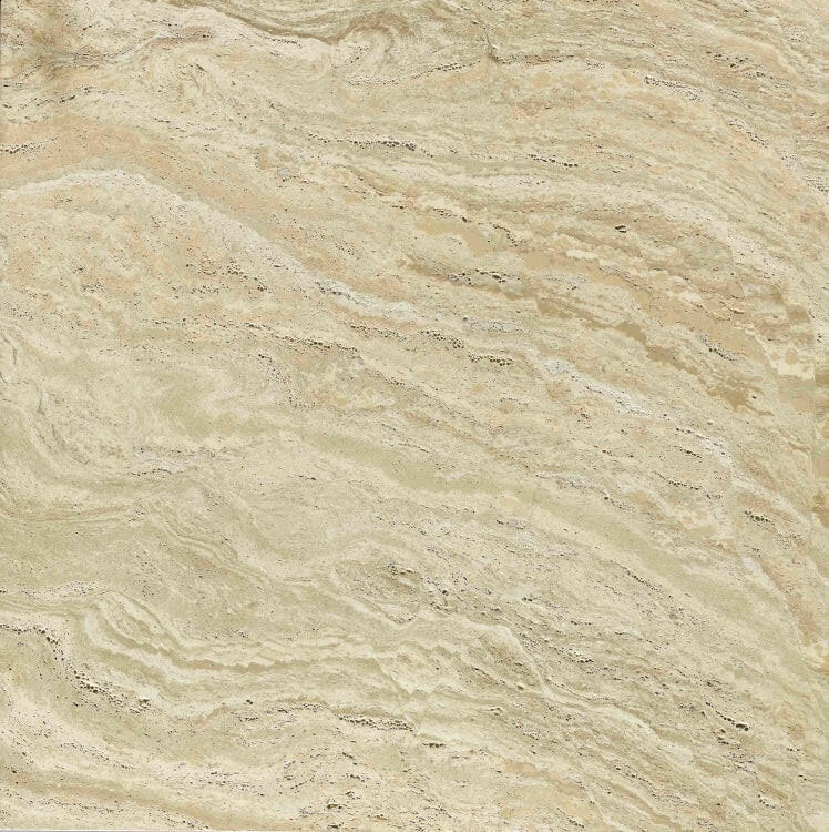 32 X 32 Andean Cream Polished Travertine Look Porcelain Tile-PORCELAIN-Large Format-American Tile Depot