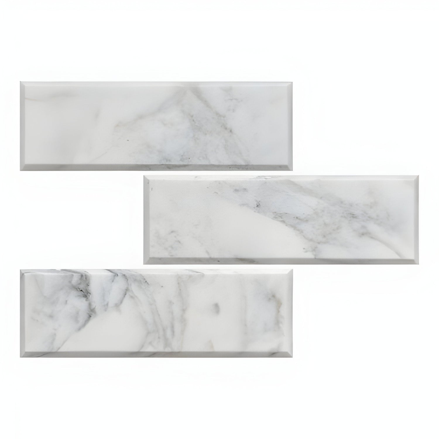 4 X 12 Calacatta Oliva Marble Honed & Beveled Field Tile-Marble Tile-American Tile Depot