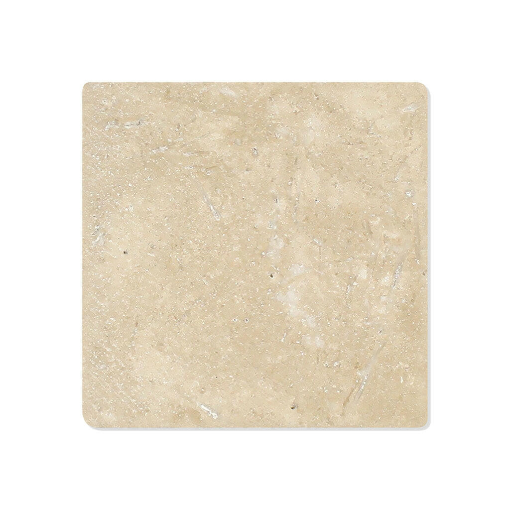 4 X 4 Durango Cream Travertine Tumbled Field Tile-Travertine Tile-American Tile Depot