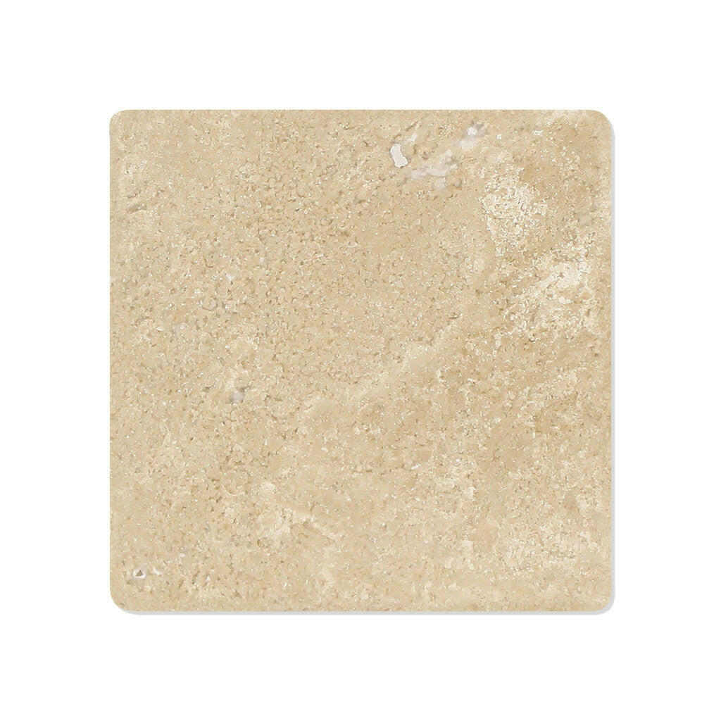 4 X 4 Durango Cream Travertine Tumbled Field Tile-Travertine Tile-American Tile Depot