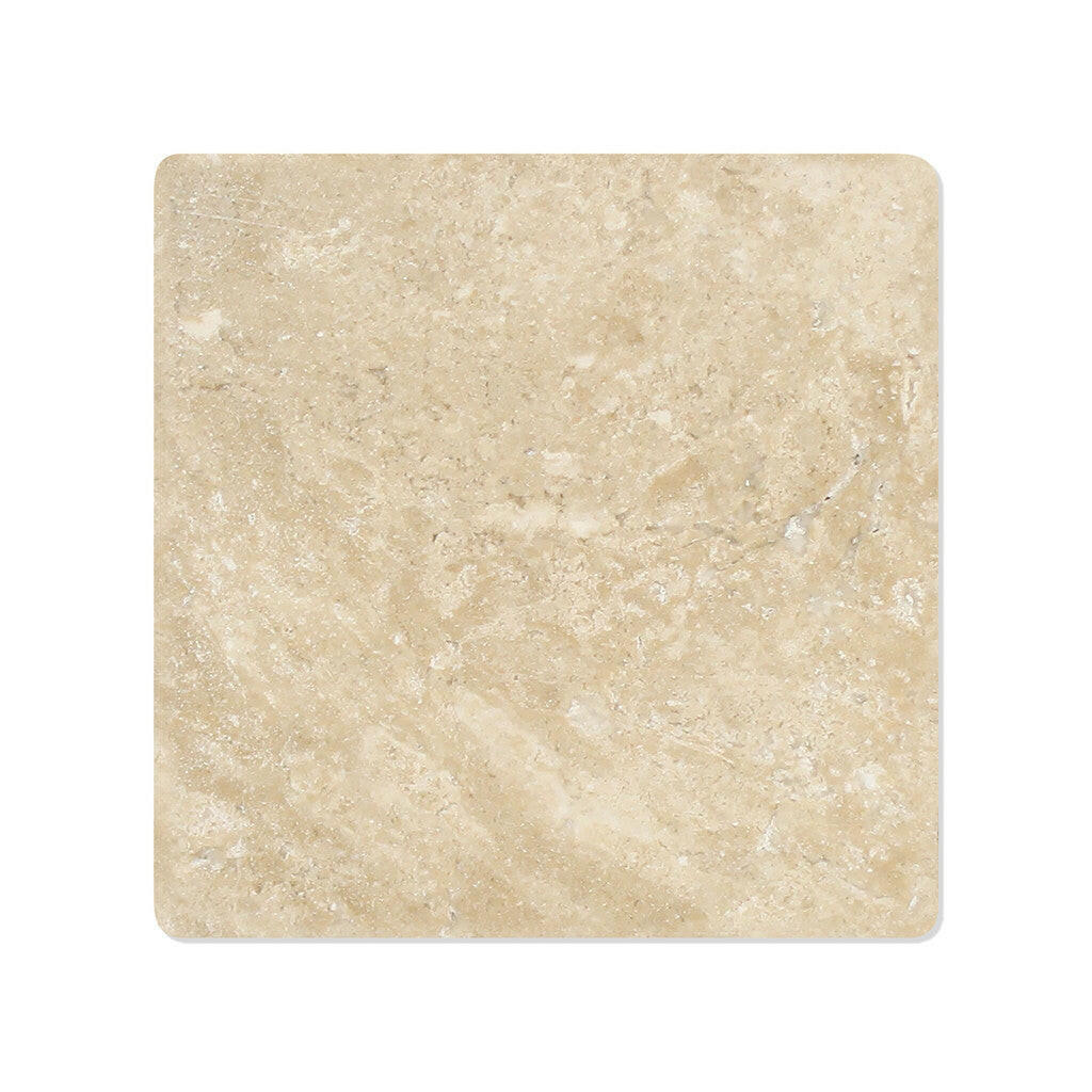 4 X 4 Durango Cream Travertine Tumbled Field Tile-Travertine Tile-American Tile Depot