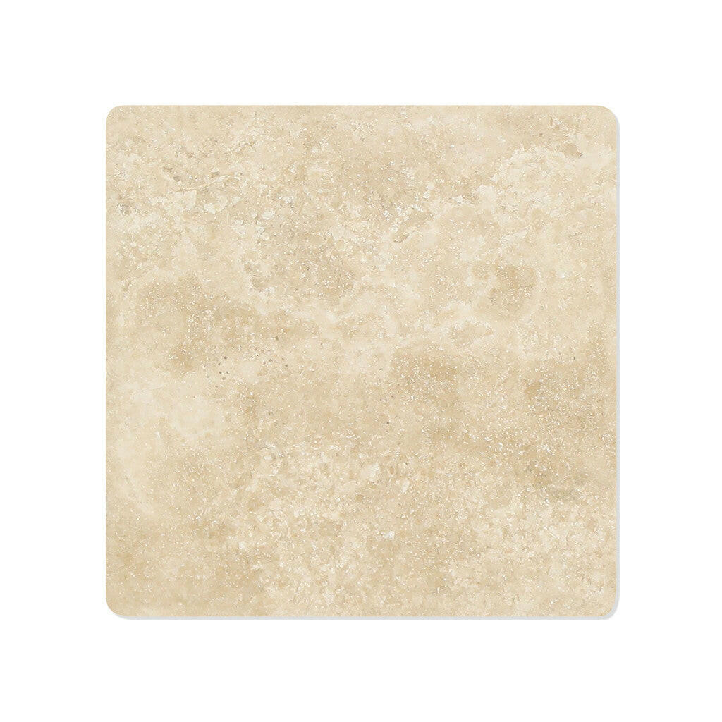 4 X 4 Durango Cream Travertine Tumbled Field Tile-Travertine Tile-American Tile Depot