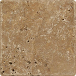 4 X 4 Noce Travertine Filled & Honed Field Tile-Travertine Tile-American Tile Depot