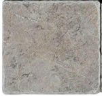 4 X 4 Tundra Gray (Atlantic Gray) Marble Tumbled Tile-Marble Tile-American Tile Depot