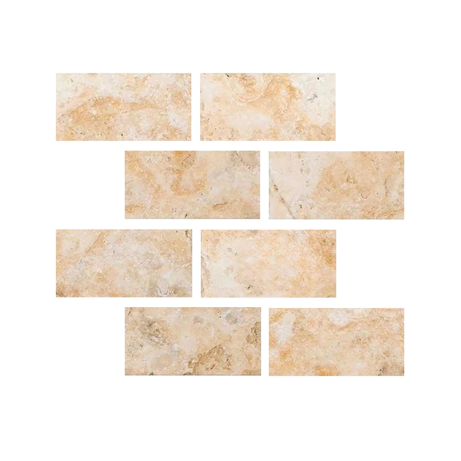 4 X 8 Antico Onyx Travertine Filled & Polished Tile-Travertine Tile-American Tile Depot