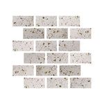 4 X 8 Terrazzo Gold Marble Polished Field Tile-Marble Mosaic-American Tile Depot