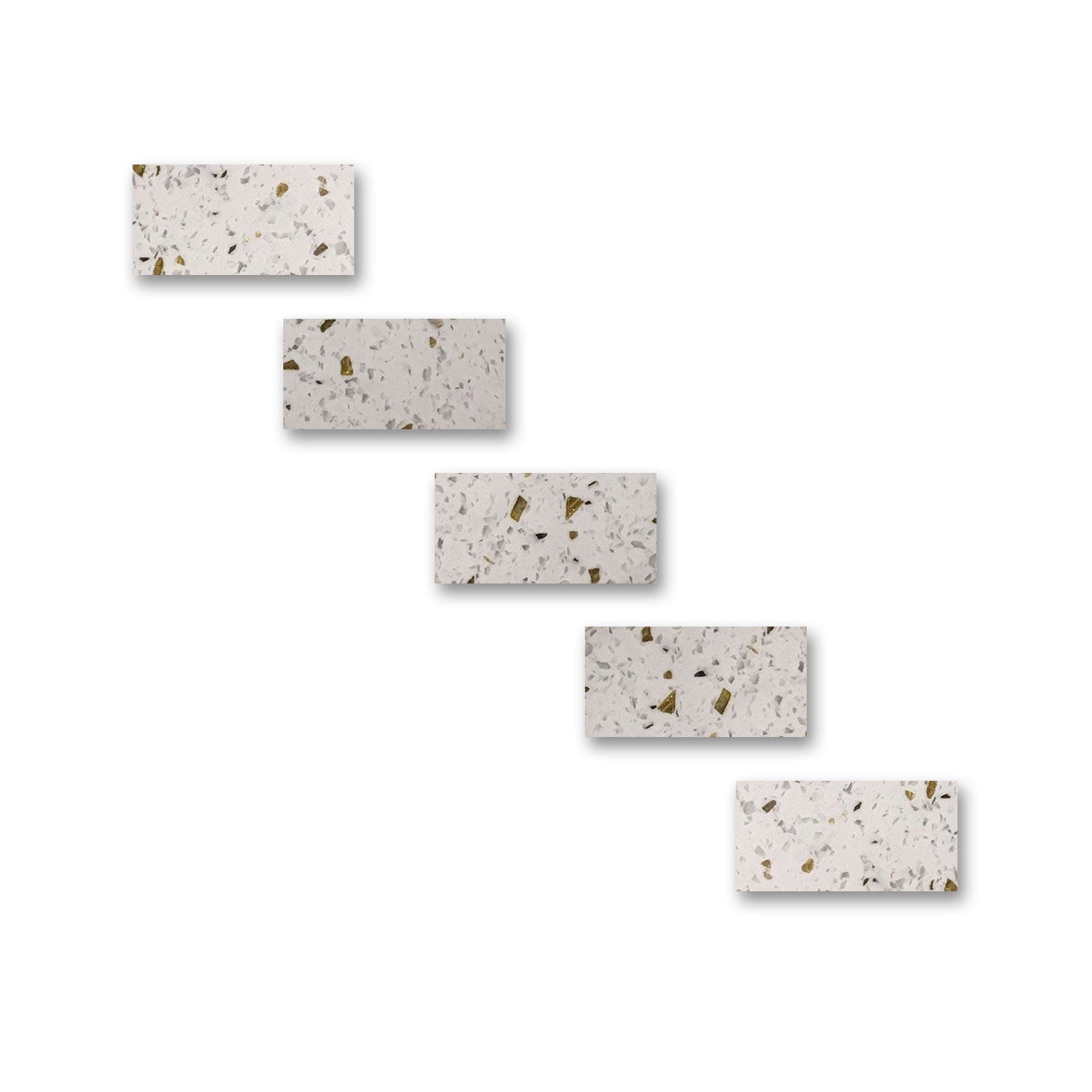 4 X 8 Terrazzo Gold Marble Polished Field Tile-Marble Mosaic-American Tile Depot