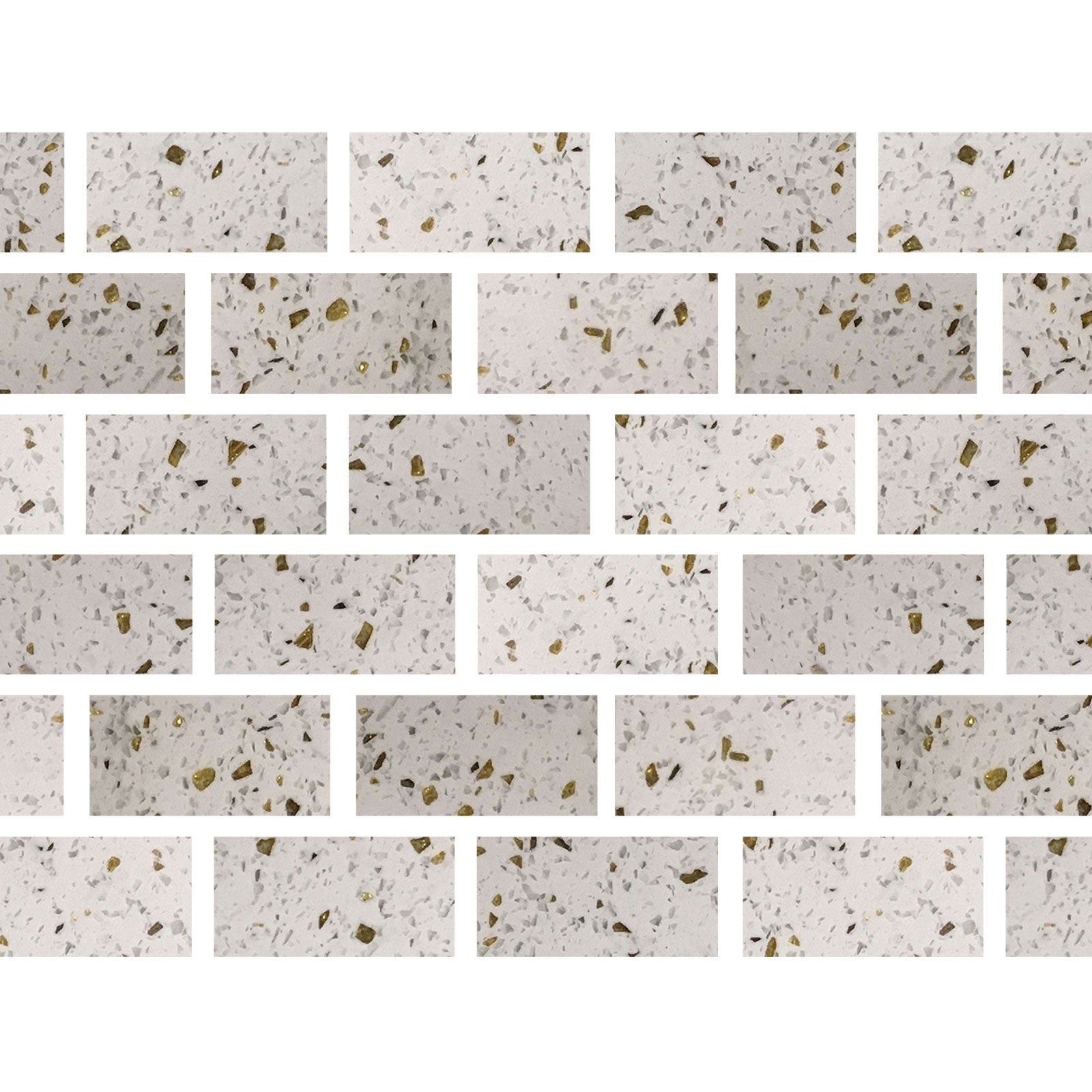 4 X 8 Terrazzo Gold Marble Polished Field Tile-Marble Mosaic-American Tile Depot