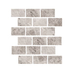 4 X 8 Tundra Gray (Atlantic Gray) Marble Polished Tile-Marble Mosaic-American Tile Depot