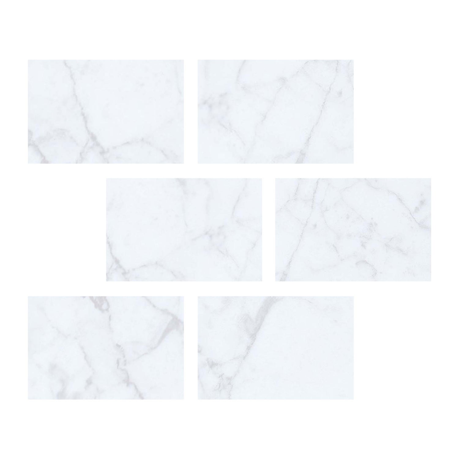 4 X 6 Carrara White Marble Honed Field Tile