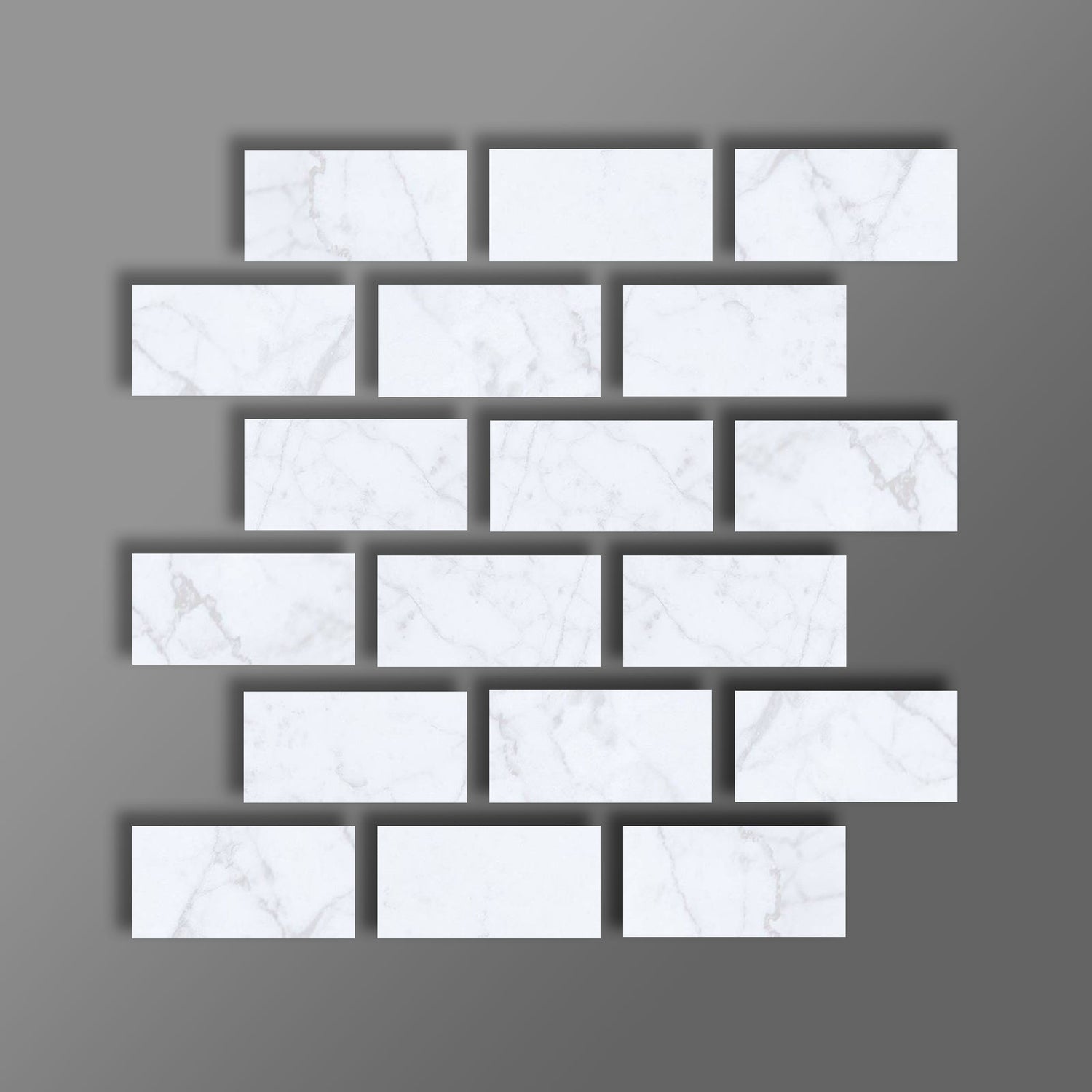 4 X 8 Carrara White Marble Honed Field Tile