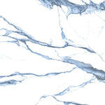 48 X 48 Calacatta Blue Matte Marble Look Porcelain Tile-PORCELAIN-Large Format-American Tile Depot