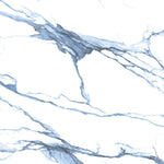 48 X 48 Calacatta Blue Matte Marble Look Porcelain Tile-PORCELAIN-Large Format-American Tile Depot