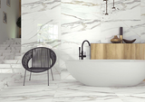 12 X 24 Emporio Calacatta Polished Marble Look Porcelain Tile