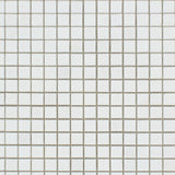 5/8 X 5/8 Thassos White Marble Honed Mosaic Tile-Marble Mosaic-American Tile Depot