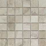 2 X 2 Diano Royal ( Queen Beige ) Marble Polished Mosaic Tile