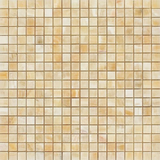 5/8 X 5/8 Honey Onyx Polished Mosaic Tile