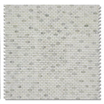 5/8 X 1 1/4 Calacatta Oliva Marble Polished Mini-Brick Mosaic Tile-Marble Mosaic-American Tile Depot