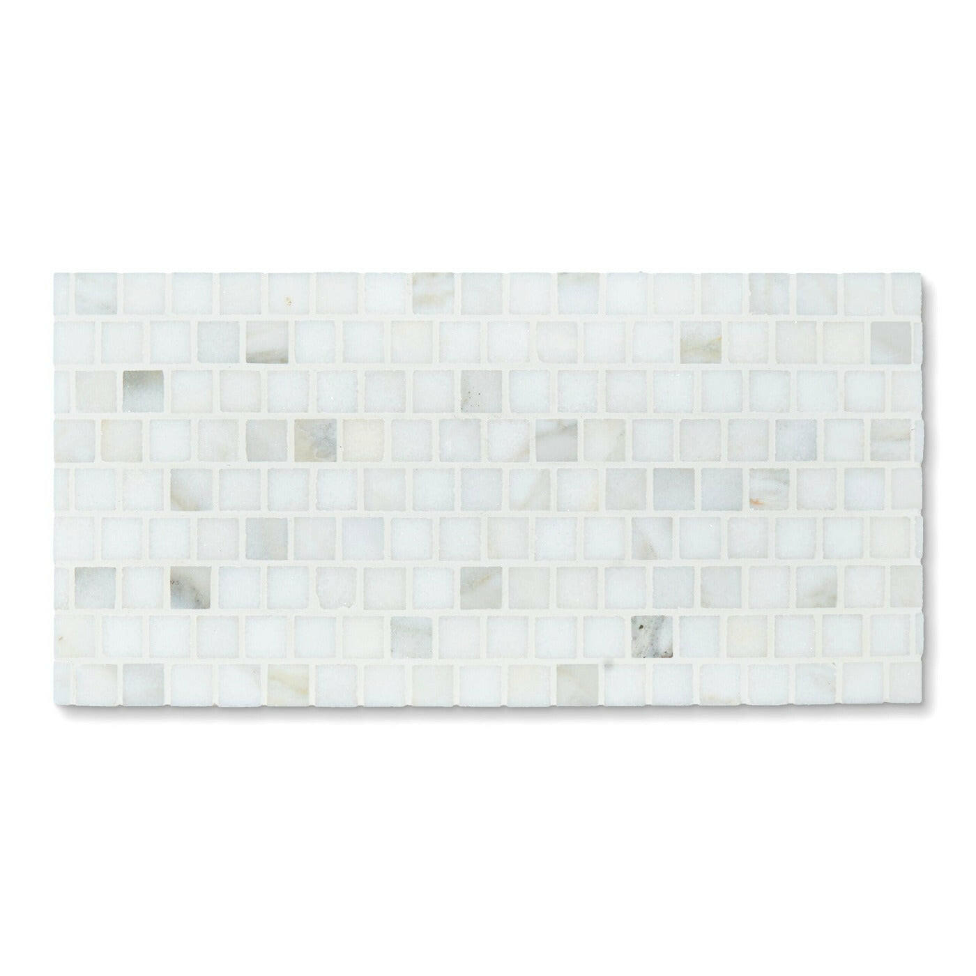 5/8 X 5/8 Calacatta Oliva Marble Honed Mosaic Tile-Marble Mosaic-American Tile Depot